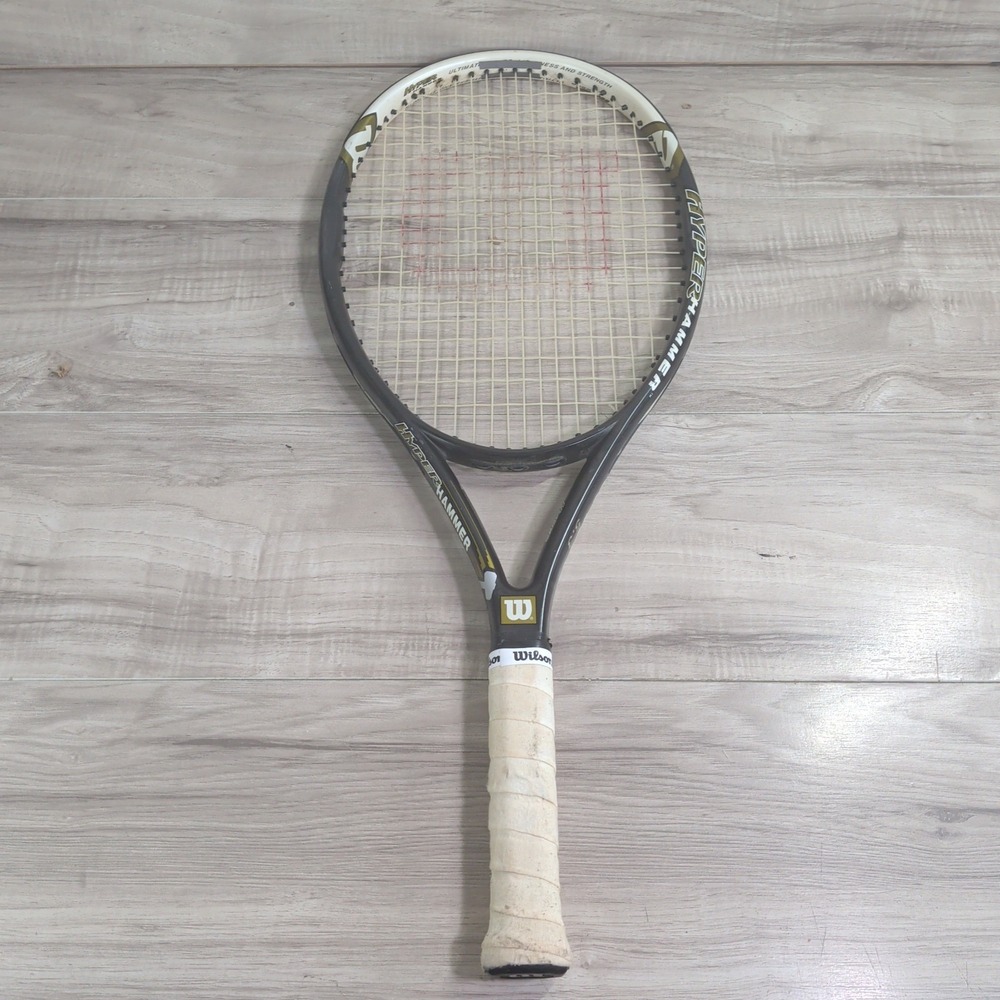Wilson Hyper Hammer 5.3 Carbon OS 110" Tennis Racquet Grip 4 5/8" (5)